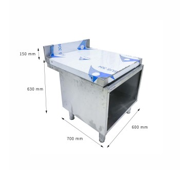 Mueble Inoxidable de Cocina 35x52x57cm / 60x70x63+ 15cm