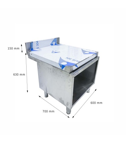 Mueble Inoxidable de Cocina 35x52x57cm / 60x70x63+ 15cm