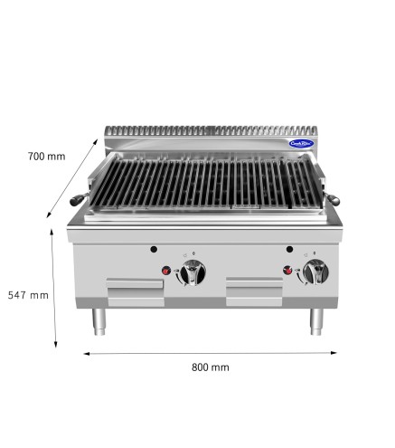 Parrilla Gas Natural Sobremesa 7kW y 14kW