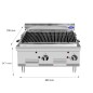Parrilla Gas Natural Sobremesa 7kW y 14kW Parrilla Gas Natural Sobremesa 7kW y 14kW