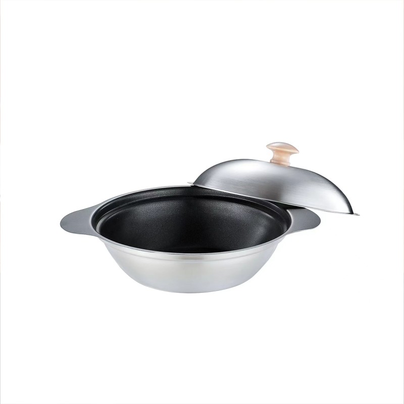 Olla Seca con tapa Antiadherente 21cm Olla Seca con tapa Antiadherente 21cm