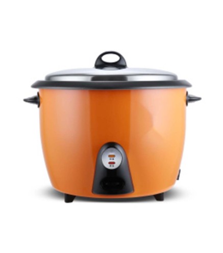 Olla Arrocera Eléctrica 6L Antiadherente 1000W - NARANJA