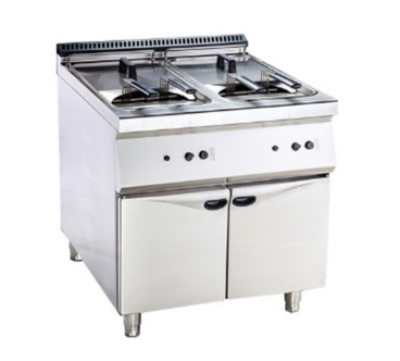 Freidora Eléctrica Comercial 28L+28L 24 KW