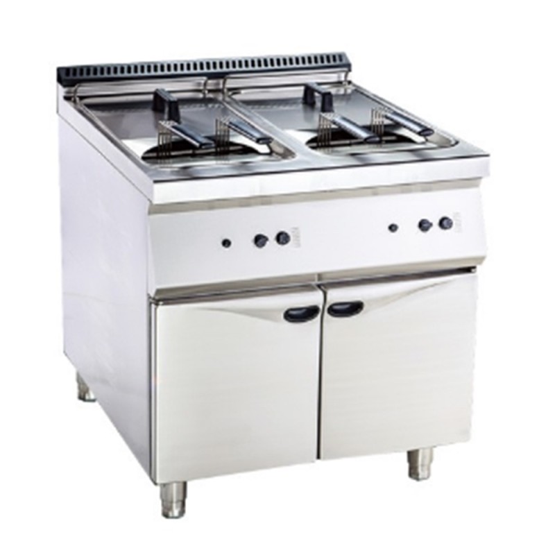 Freidora Eléctrica Comercial 28L+28L 24 KW