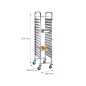 Carro Panadero Inox GN 1/1 y GN 2/1 Carro Panadero Inox GN 1/1 y GN 2/1