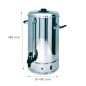 Hervidor de Agua Eléctrico INOX 30L Hervidor de Agua Eléctrico INOX 30L