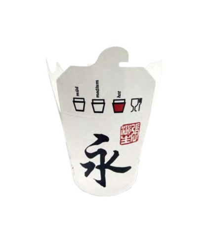Envase Desechable Cartón 26oz - con tapa