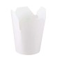 Envases Desechables Blancos con Tapa - 16oz, 26oz, 32oz Envases Desechables Blancos con Tapa - 16oz, 26oz, 32oz