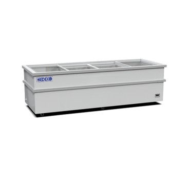 Congelador Horizontal 980L Puerta Cristal