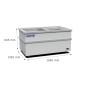Congelador Horizontal Cristal 530L 450W