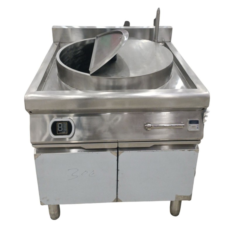 Olla de Sopa Eléctrica 15KW INOX - Φ60x30cm - 80x85x85( +10) cm