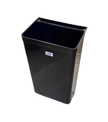 Contenedor basura de Residuos Robusto - Negro