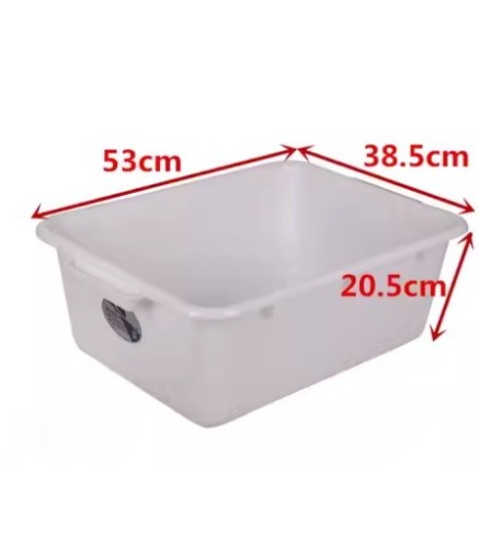 Caja de Almacenamiento Apilable Blanca - 53x38.5x20.5cm
