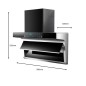 Campana Extractora Automática - L-Type - 90x30x82.5cm Campana Extractora Automática - L-Type - 90x30x82.5cm
