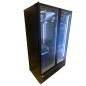 Neveras Frigoríficas Negras 2 Puertas| 941L y 1055L | Ventiladas -2/+6°C | Clase T5 Neveras Frigoríficas Negras 2 Puertas| 941L y 1055L | Ventiladas -2/+6°C | Clase T5