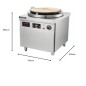 Plancha Electromagnética para panecillos 380V/8KW 700*800*800MM Ø60cm INOX Plancha Electromagnética para panecillos 380V/8KW 700*800*800MM Ø60cm INOX