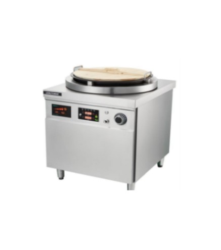Plancha Electromagnética para panecillos 380V/8KW 700*800*800MM Ø60cm INOX