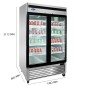 Armario Frigorífico Expositor 1300L 2 Puertas Cristal