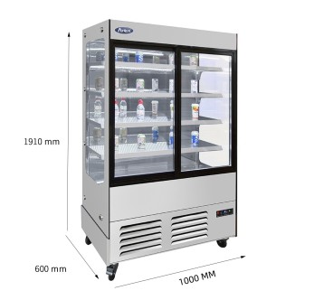 Refrigerador de Bebidas 700L Puertas Correderas