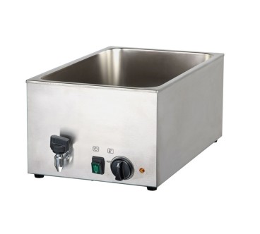 Baño María Eléctrico GN 1/1 - 1.2kW 85ºC - 538x336x280mm