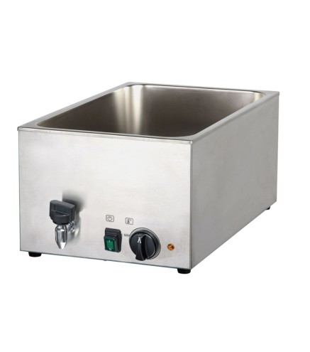 Baño María Eléctrico GN 1/1 - 1.2kW 85ºC - 538x336x280mm