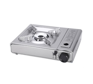 Cocina Gas Cartucho Portátil 3.1KW | Acero Inox | Hornillo Camping Superior