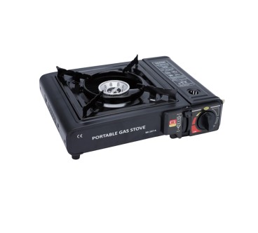 Cocina Gas Cartucho Portátil Negro 2.9KW | Hornillo Camping