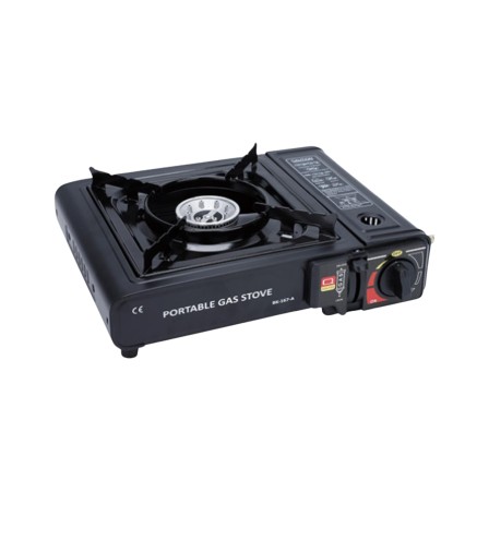 Cocina Gas Cartucho Portátil Negro 2.9KW | Hornillo Camping
