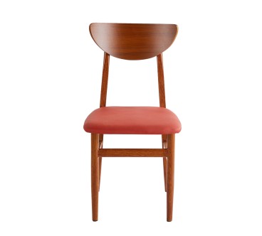 Silla Roja Diseño Chip 81x46x43cm Para Comedor