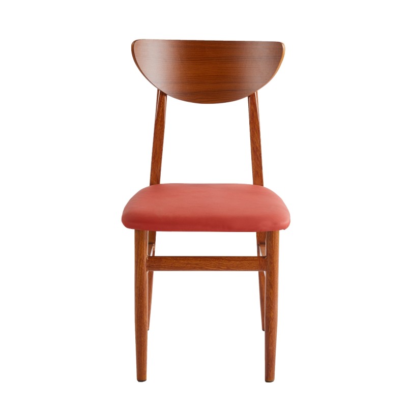 Silla Roja Diseño Chip 81x46x43cm Para Comedor Silla Roja Diseño Chip 81x46x43cm Para Comedor