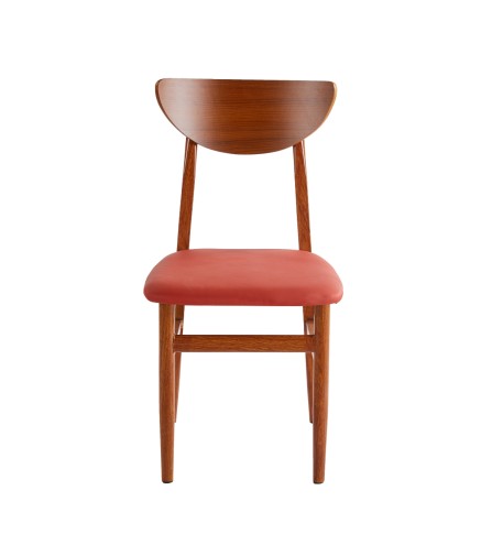 Silla Roja Diseño Chip 81x46x43cm Para Comedor