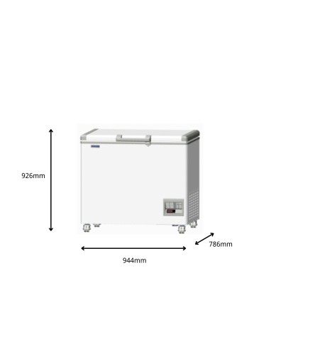 Congelador Ultra Baja Temperatura HEDECO -60°C 215L a 415L Restaurantes/Supermercados/Clínicas