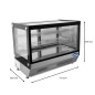 Vitrina Refrigerada Sobremesa Rectangular 71cm Vitrina Refrigerada Sobremesa Rectangular 71cm
