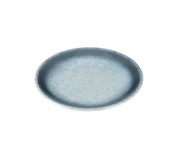 Plato Redondo Melamina Azul 8"