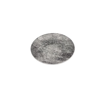 Plato redondo piedra caliza melamina 7" 18x2CM