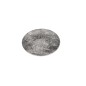 Plato redondo piedra caliza melamina 7" 18x2CM