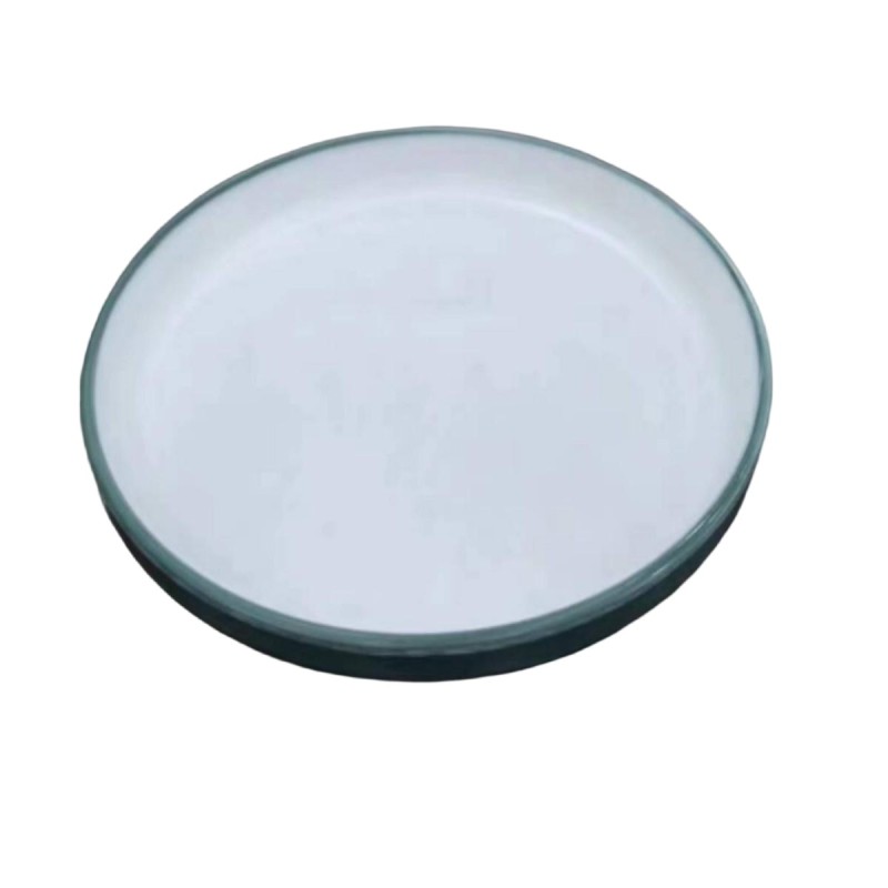 Plato redondo apilable exterior verde oscuro interior blanco melamina 7.5" 19x2.5CM Plato redondo apilable exterior verde oscuro interior blanco melamina 7.5" 19x2.5CM