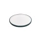 Plato redondo exterior verde oscuro interior blanco melamina 7.5" 18.7x2.5CM Plato redondo exterior verde oscuro interior blanco melamina 7.5" 18.7x2.5CM