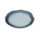Plato de melamina de encaje con diseño de piedra azul 20 x 20 x 2.7 cm