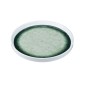 Plato melamina redondo verde efecto piedra 20,6 cm Plato melamina redondo verde efecto piedra 20,6 cm