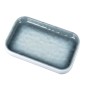 Plato melamina rectangular azul efecto piedra 20,2 cm Plato melamina rectangular azul efecto piedra 20,2 cm