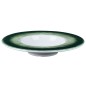 Plato de melamina sombrero verde efecto piedra 20 x 3.2 cm Plato de melamina sombrero verde efecto piedra 20 x 3.2 cm