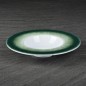 Plato de melamina sombrero verde efecto piedra 23,2 x 4 cm Plato de melamina sombrero verde efecto piedra 23,2 x 4 cm