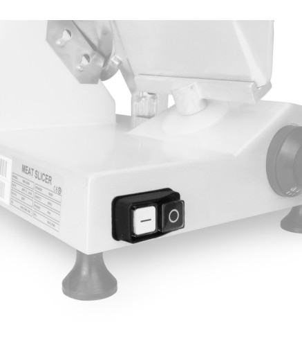 Cortadora De Fiambre De Aluminio 220V/250W  Cuchillo De Ø275MM Corte 0-15MM Ancho De Corte 200MM 610*525*510Mm