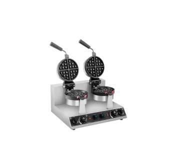 Horno giratorio para Waffles de dos cabezales 2,4 kW - 220V