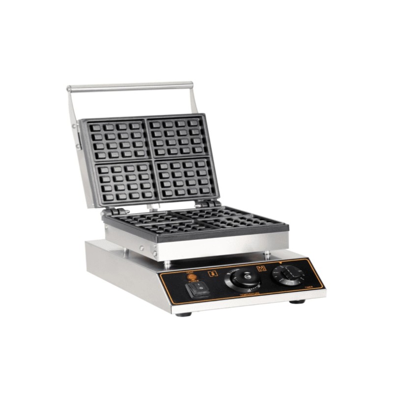Horno cuadrado para Waffles 2 kW - 220V Horno cuadrado para Waffles 2 kW - 220V