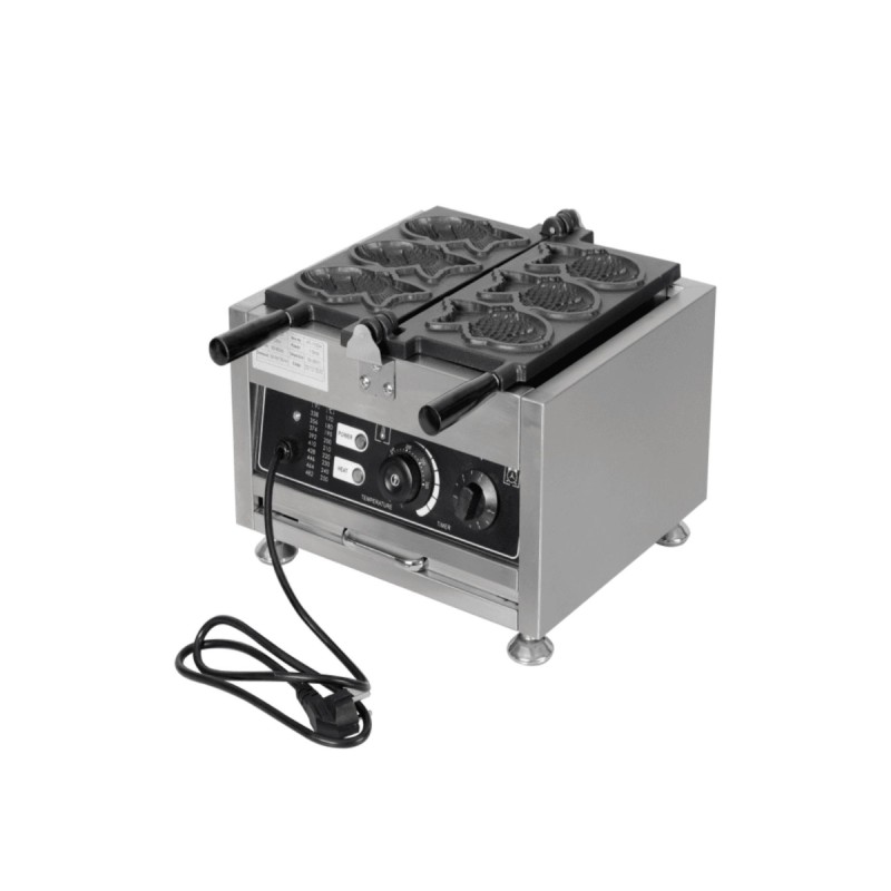 Horno Taiyaki profesional de 3 tiras Horno Taiyaki profesional de 3 tiras