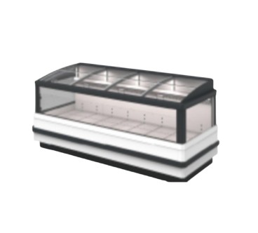 Congelador horizontal 900L 3,7x0,8x0,9 m -18/-22ºC
