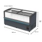 Congelador horizontal profesional 911L- 2,08 × 0,88 × m -18 °C/-22 °C Congelador horizontal profesional 911L- 2,08 × 0,88 × m -18 °C/-22 °C
