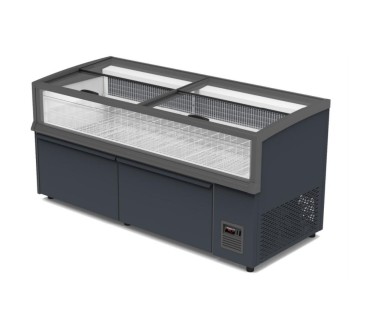 Congelador horizontal profesional 1101L - 2,48 × 0,88 × 1 m -18 °C/-22 °C.